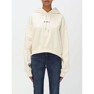 Disclaimer Sweatshirt Woman Yellow Cream